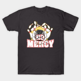 Bowling Pins Exploding No Mercy T-Shirt